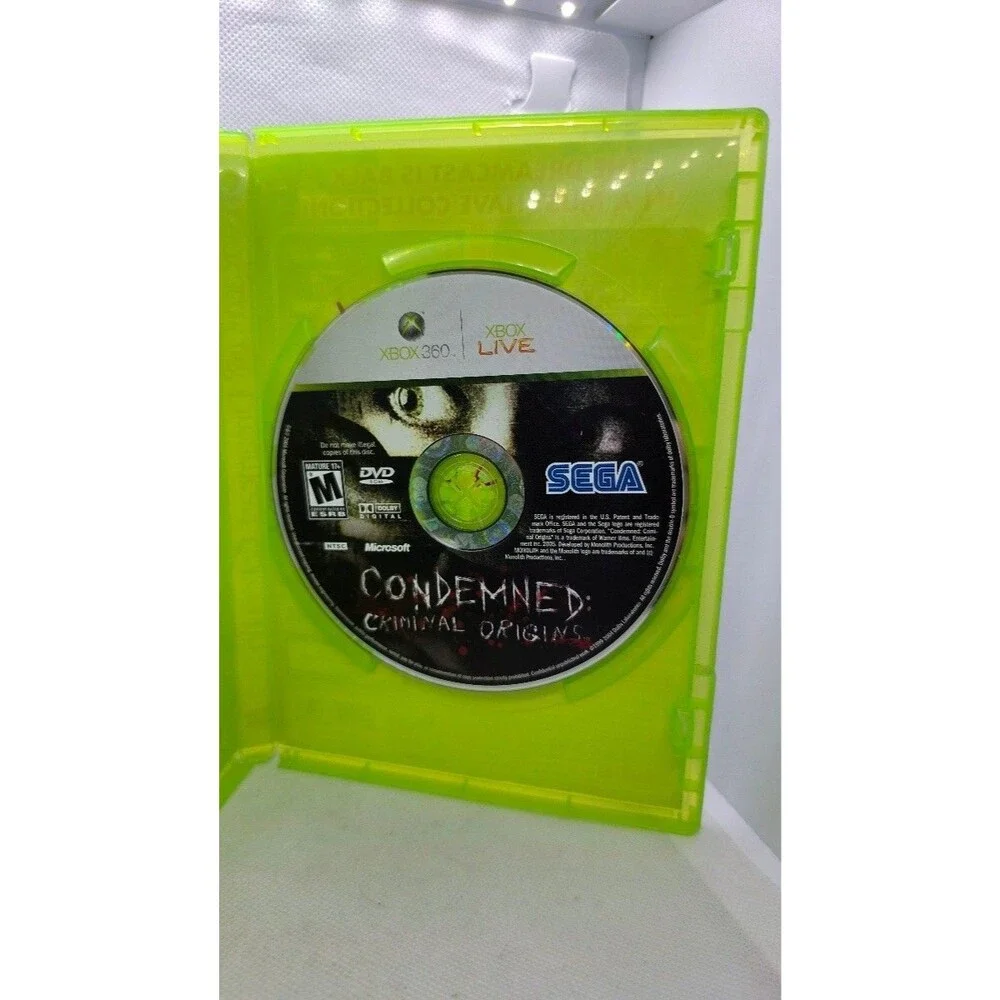 Condemned: Criminal Origins (Xbox 360, 2005)